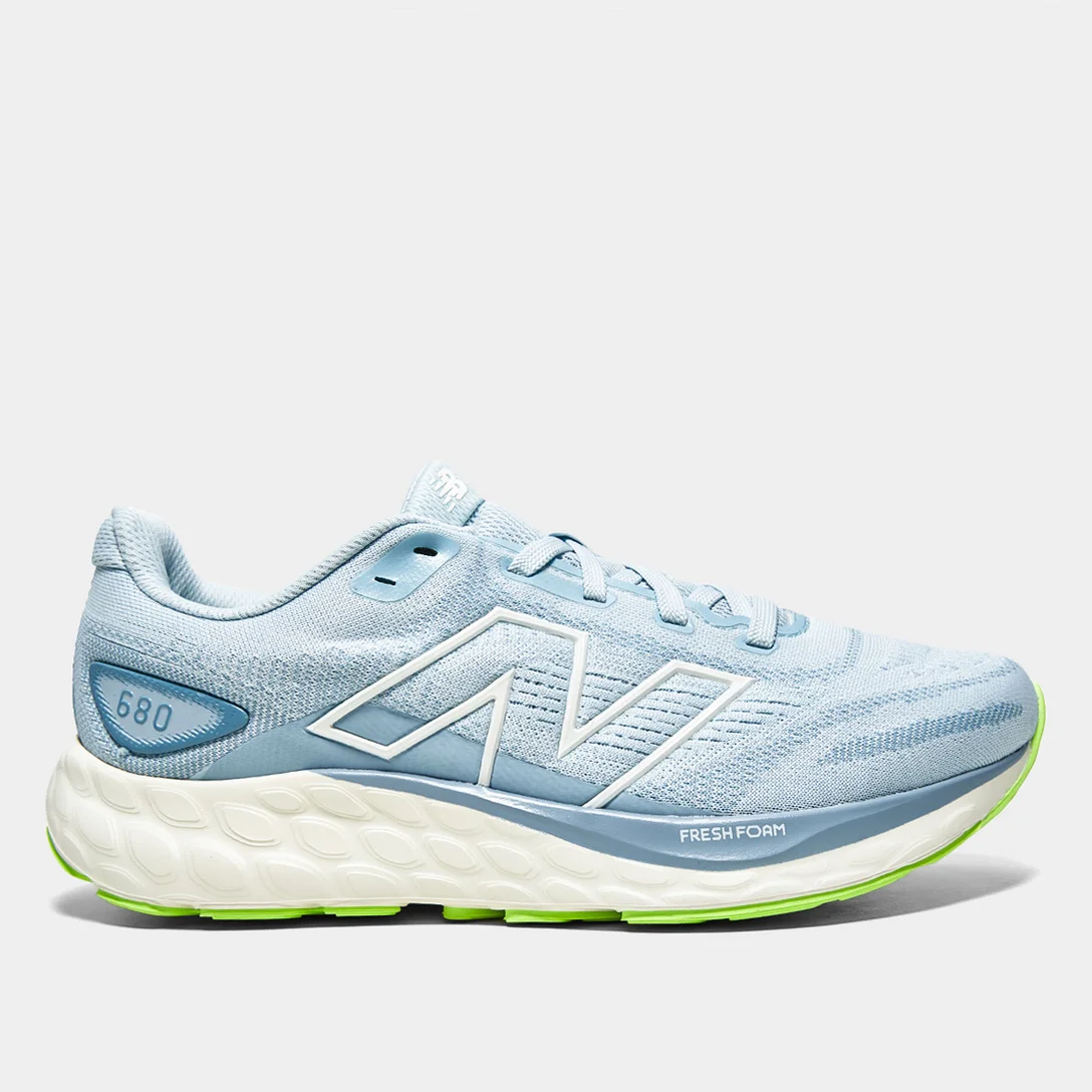 Tênis New Balance Fresh Foam 680 V8 Feminino - Azul Claro