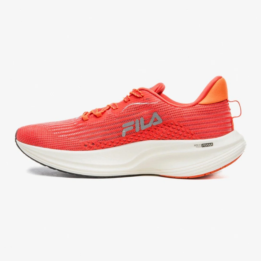 Tênis Fila Racer Speedzone Masculino - Vermelho+Laranja - Imagem 4
