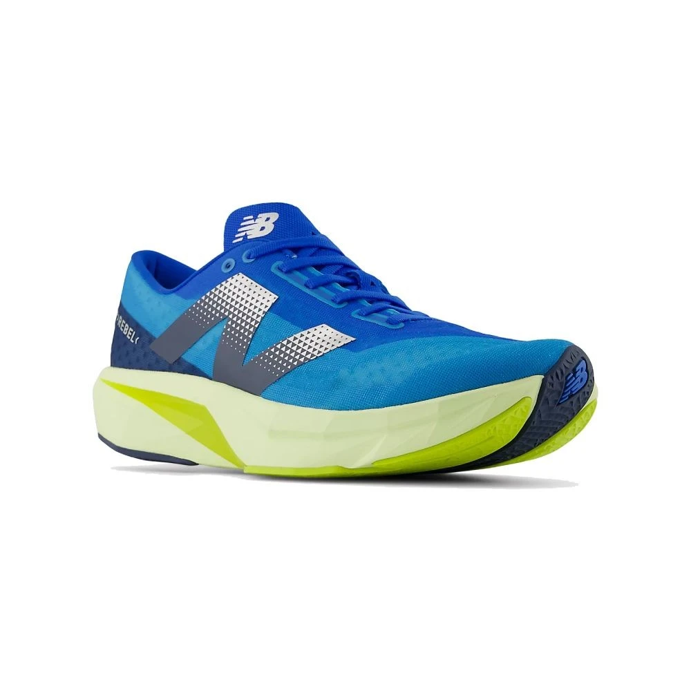 Tênis New Balance FuelCell Rebel V4 Masculino Azul Real - Imagem 3