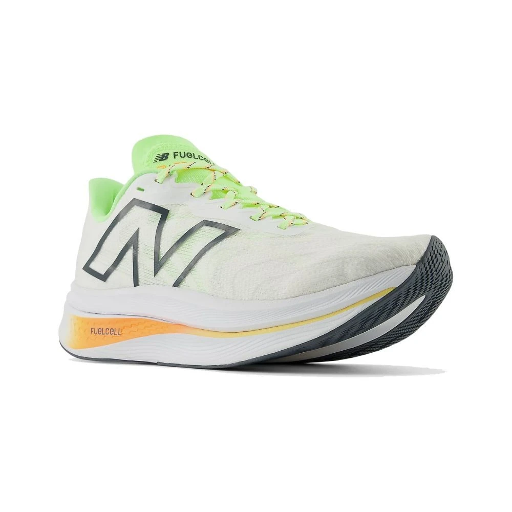 Tênis New Balance FuelCell SuperComp Trainer V2 Masculino Branco/Verde - Imagem 3